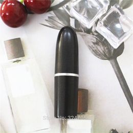 50pcs 12.1mm Empty White Bullet Lipstick Tube, Plastic DIY Black Lip Rouge Filler, Portable Lip Balm Storage Containers