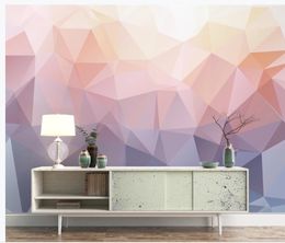 modern wallpaper for living room Modern minimalist purple solid geometric background wall