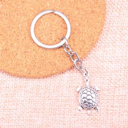 30*15mm tortoise turtle sea KeyChain, New Fashion Handmade Metal Keychain Party Gift Dropship Jewellery