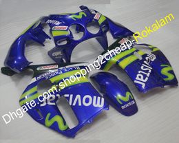 Fairings Kit For Honda CBR 250R CBR250R CBR250 R MC19 1988 1989 88 89 Blue ABS Plastic Motorcycle Fairing Set Injection molding