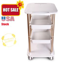 2020 Beauty Trolley Stand Assembled For Beauty Machine Moving Facial Cleansing Beauty Equipment Trolley In Spa Salon