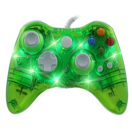 Wired Controller Game Controller Gamepad joystick with LED Light for Microsoft for Xbox 360 Free DHL