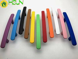 5" Colourful Knob Drawer Pulls Cabinet Door Handle Dresser Pull Handles Kids Blue Orange Yellow Red Pink Black Brown Green 128