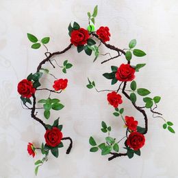 New Style 1.8m Artifical Peony Flower Vine For Wedding Decoration Artificial flowers foam peony vine foam peony rattan