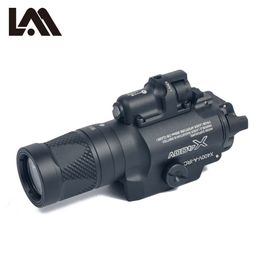 Tactical SF X400V LED Gun Light Hunting Flashlight Tactical Gun Light LED White With Red Laser