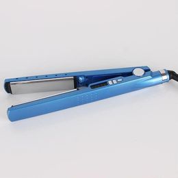 New ultra-smooth Titanium Plates Digital Ionic Hair Straightener Flat Iron Hair Straighteners & perm machine Stylist Tools.