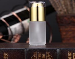 100pcs 30ml frosted glass empty bottle / Essential oil bottle BB Cream bottles acrylic cover new SN2337