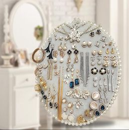 2722cm 6style Jewellery stand frame display hanging board earring Jewellery wall can be hung receiving board home furnishings 1pc c619