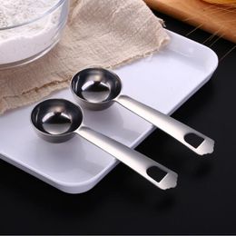 Measuring Spoon Stainless Steel Sugar/Coffee Powder Measuring Scoop Kitchen Accessories Cake Baking Tools Wholesale QW9430