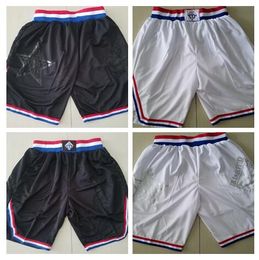 New All Star Baseketball Shorts Running Sports Clothes Black and White Colour Size S-XL Mix Match Order High Quality