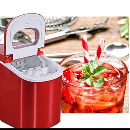 New Portable Household Juicing Mechanism Ice Machine Electric Bullet Round Ice Machine 15kg / 24H Coffee Bar