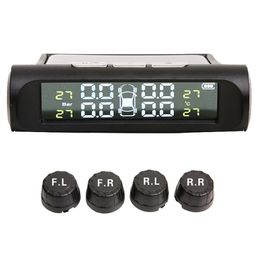 468 External Sensor /Blowout Prevention/Real-Time Monitoring /Dual Power Supply Mode / Safty Alarm Solar Tire Pressure Monitor......