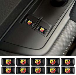 Steering wheel 3D Epoxy Car Styling fit for fiat punto abarth 500 stilo ducato Shield Flag Car Sticker Car Accessories