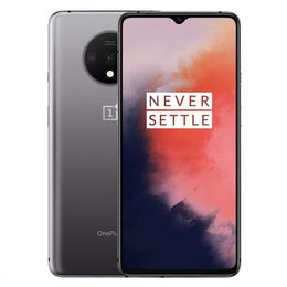 Original Oneplus 7T 4G LTE Cell Phone 8GB RAM 128GB 256GB ROM Snapdragon 855 Plus Octa Core Android 6.55 inch 48MP NFC Face ID Mobile Phone