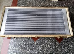 10005313 split type aluminum plate fin heat exchanger air cooler oil cooler for CompAir L22-250 air compressor