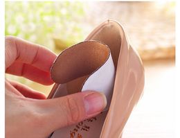 factory price sticky fabric shoe back heel grips inserts insoles pads cushion liner grips 4000pairs lot free shipping