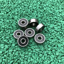 50pcs/lot ABEC-5 S624RS S624-2RS 4*13*5mm Stainless Steel ball bearing Miniature Deep Groove Ball bearing 4x13x5mm