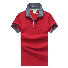 Business Office Polo Shirt New Brand Men Clothing Solid Men Designer Polo Shirts Casual Poloshirt Cotton Breathable