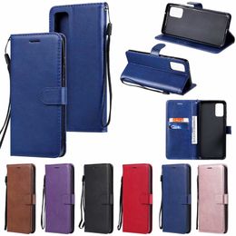 NEW Flip Covers ID Card Slot Leather Wallet Case for Iphone 11 pro max XS MAX XR 6 7 8 plus S20 PLUS S20 Ultra S10 PLUS A51 A71 NOTE10