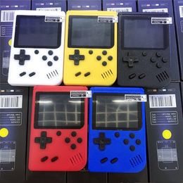 400 in 1 Retro FC 8 Bit Mini Handheld Portable Game Players Game Console 3 LCD Screen Texture Surface Support TV-Out Nostalgic handle Best Gift