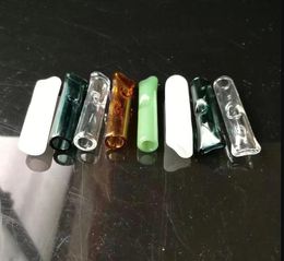 Suction glass bongs accessories   , Glass Smoking Pipes colorful mini multi-colors Hand Pipes Best Spoon glass Pipe