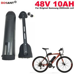 800W Electric Bicycle Lithium Battery 48v 10AH E-Bike Lithium ion Battery for Bafang 500W Motor with 2A charger Free Shipping