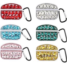 Luxury Big Diamond Case For Airpods Pro Designer Protective Cover Bling Bling Rhinestones Earphone protector For Airpods 3