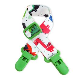 Dummy Clip Sangle Anneau de dentition bébé infantile sangle titulaire clips pacyfier Sécurité Enfant