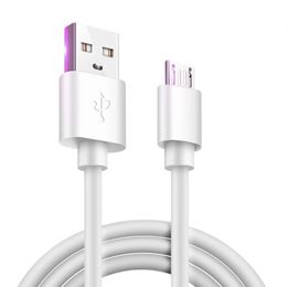 USB Cable 2A Fast Charger Micro USB Type C Charging Cables 1M 3FT 2M 6FT 3M 10FT Cordv for Huawei Xiaomi Samsung Android Phones