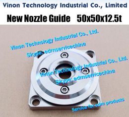 edm AD Nozzle Guide Set (New type) 50x50x12.5tmm include Upper & Lower Water Nozzle Holder. NOZZLE BASE for AD400,AQ400,AD360,AG600LS,SL400G