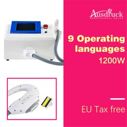 Eu tax free fast efficient safe Skin rejuvenation pigmentation Acne treatment vascular wrinkles therapy beauty machine 9 operating languages