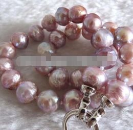 Kasumi hot lavender freshwater pearl necklace, Jewellery + 10-11mm