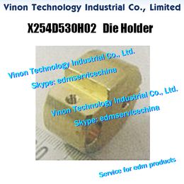 X254D530H02 Die Holder for Upper Dies guide Block X254-D530-H02, 4.071.083, 2210001115 Power Feed Contact Holder Upper for PX-05,PA05,PA05S
