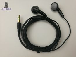 thick line crod cable black white earphone 1.1 Metre cheap good quality for music, factory wholesale,300pcs