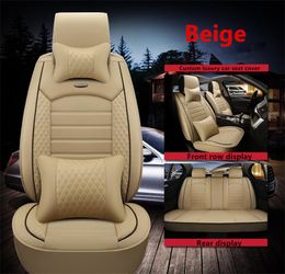 Car seat cover universal set for Mercedes-Benz SLK250 350 series car seat cover waterproof PU leather seat cover270W