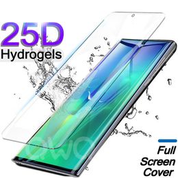 Soft Hydrogel Screen Protector For Galaxy S21 Ultra Full coverage samsung s20 s10E s10 Lite Note 20 10 plus TPU Film