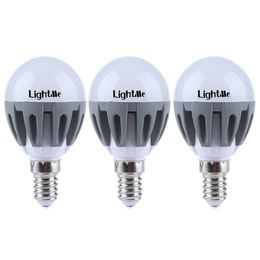 Lightme 3Pcs E14 220-240V G45 3W LED Bulb SMD 2835 Spot Globe Lamps Energy Efficient Lighting