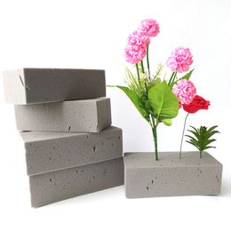 1pcs artificial pot plants foam cant absorb water flower mud with wedding flower holder diy flower arrangement accessories
