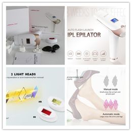 DHL fast shipping free Household Epilator Mini Home Use Laser IPL Hair Removal Skin Rejuvenation 300000 Pulses Manual Automatic IPL Epilator