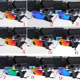 luxury- Cycling Eyewear O Brand Men Fashion Polarized TR90 Sunglasses Outdoor Sport Running Glasses 9313 Colorful,Polariezed,Transparent len