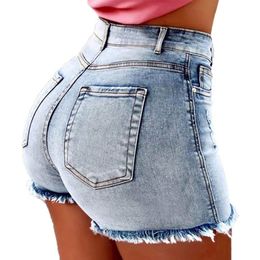 Fashion Summer Denim Shorts Women High Waist Denim Short Pants Jeans Lady Short 2019 New Femme Push Up Skinny Slim
