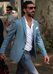 Blue Pants Grey Jacket Online Shopping 