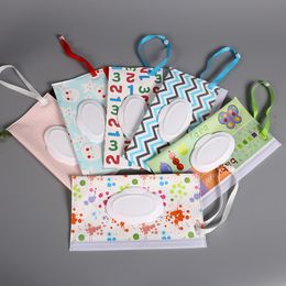 EVA Wet Wipes Bag Outdoor Travel Newborn Wipe Case Box Bag Eco-friendly Wet Paper Towel Bag