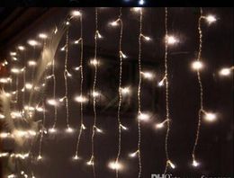 Wedding lights 24M *0.65M 720LEDs flashing lane LED String Icicle lamps curtain Christmas home garden festival lights AC110V-220V