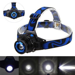 Waterproof Q5 LED Headlamp Zoom USB Rechargeable 3 modes Headlight Torch Head Lamp Spotlight For Car Repair Camping Cycling
