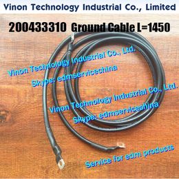 200433310 edm Ground Cable L=1450mm for ROBOFIL 500,510 machine. Charmilles 200.433.310, C433310, 433.310 EDM Power supply cable C629 1450mm