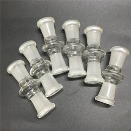 18mm 14mm 10mm Glass Adapter Male Female Joint Pyrex Water Pipes for Oil Rigs Bongs Quartz Banger Bong Adapters Converter