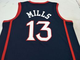 Custom Men Youth women Vintage Sain Marys Patty Mills #13 Basketball Jersey Size S-4XL or custom any name or number jersey