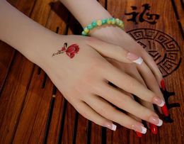 33cm quality sexy doll hand mannequin body manicure props Jewellery model art hand mannequin halloween woman finger 2pc lot c736