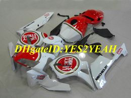 Motorcycle Fairing kit for HONDA CBR600RR 05 06 CBR 600RR CBR 600 RR F5 2005 2006 ABS Red white Fairings set+gifts HQ52